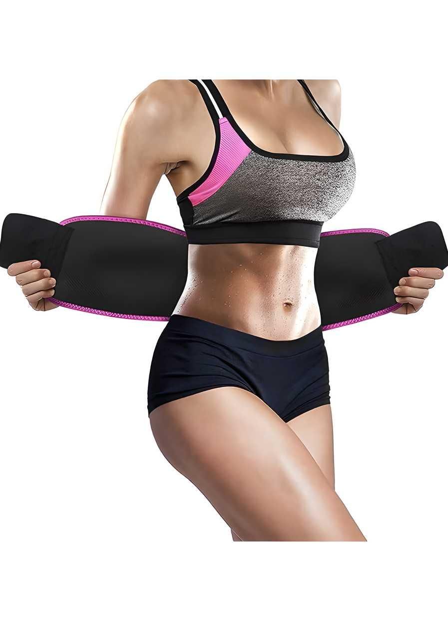 Women Adjustable Waist Trimmer Belt Tummy Control, Sweat Boost & Body Shaping Belt